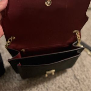 Black medium size clutch
